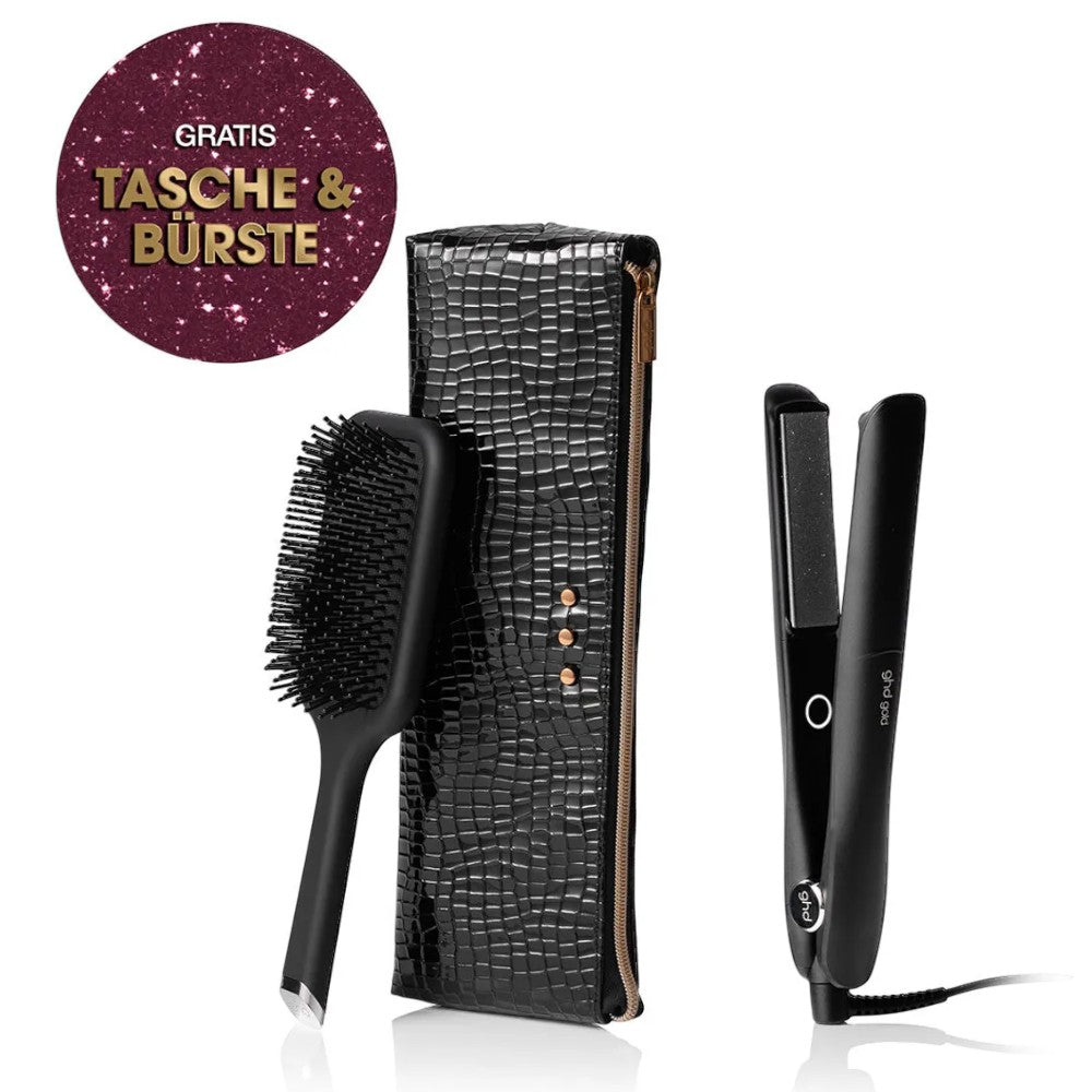 ghd Gold Styler Geschenkset inkl. Paddle Brush & Hitzeschutztasche