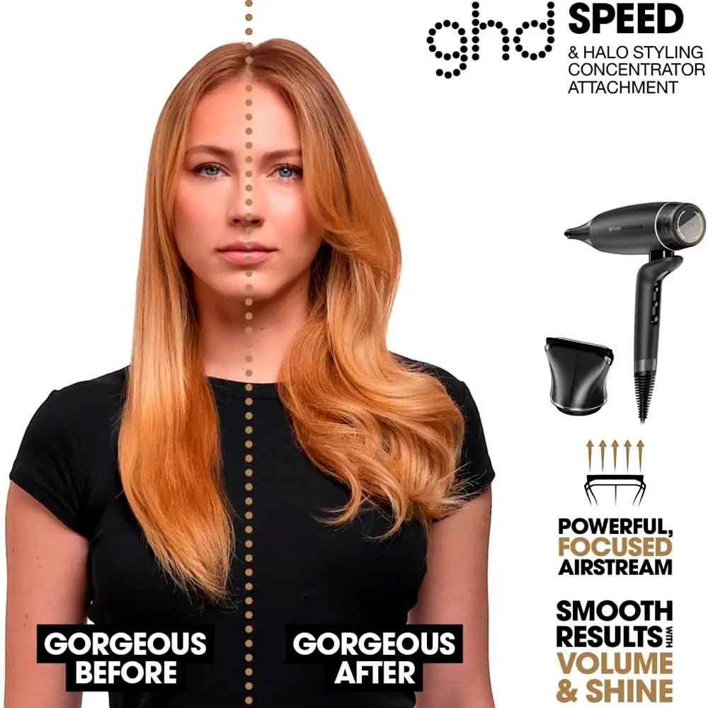 ghd Speed Haartrockner Schwarz