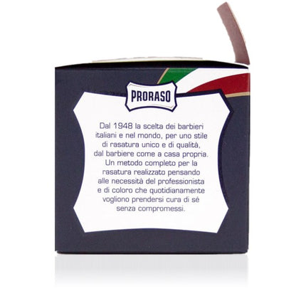 Proraso Blue Pre-Shaving Cream 100 ml - Crema Pre Barba