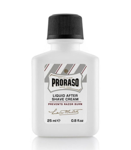 Proraso White Aftershave Balm Sensitive 25ml - Crema Liquida